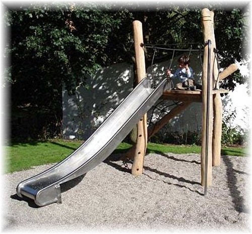 Anbaurutsche edelstahlrutsche - anbaurutsche,