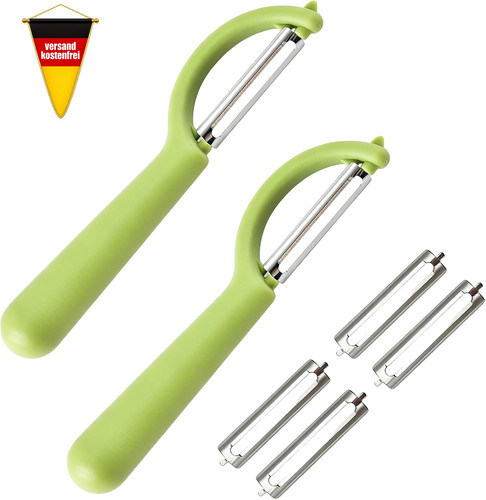 Obst gemüse schäler set - obst,